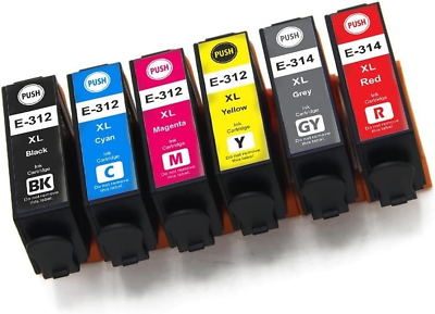 #ad Remanufactured Ink Cartridge for 312XL 314XL 312 XL T312XL Use with Expression P $70.78