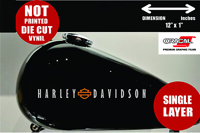 #ad Harley Davidson gas tank STICKER TANK logo Decal motorcycle tank decal emblem $13.00