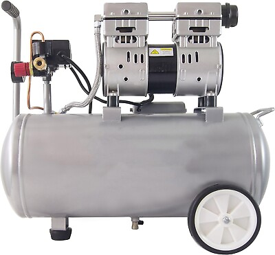 #ad Steel Tank Air Compressor Ultra Quiet Oil Free 1.0 hp 8 gal $249.99