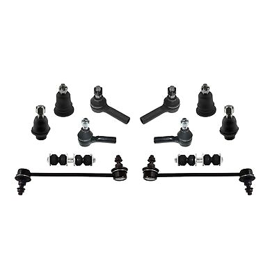 #ad 12 Pc Suspension Tie Rod Ends Sway Bar Link Ball Joints Kit for Nissan Frontier $69.71