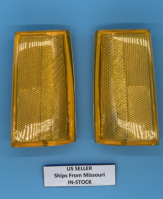 #ad PAIR Front Side Marker Lamps for 81 85 Chevy Caprice NEW Lights Left Right Set $44.85
