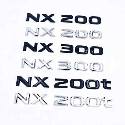 #ad For Lexus refit rear trunk tail labal car sticker NX270 RX300 RX350 RX450h LX570 $20.89