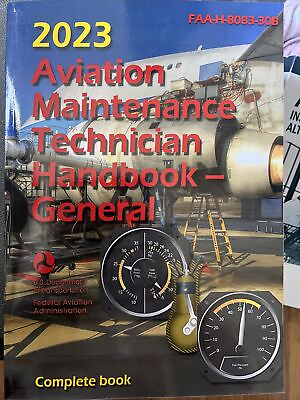 #ad 2023 Aviation Maintenance Technician Handbook General FAA H 8083 30B... $30.00