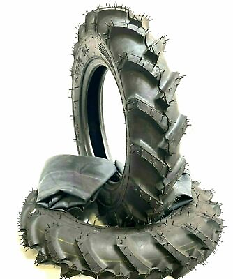 #ad Two 6.00 16 Lug Tires amp; Tubes Fits Vintage Walk Behinds amp; Tractors 600 16 6x16 B $229.88