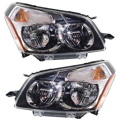 #ad Headlight Assembly Set For 2009 2010 Pontiac Vibe Left Right Halogen With Bulb $157.95
