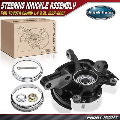 #ad Front RH Steering Knuckle amp; Wheel Hub Bearing Assembly for Toyota Camry 97 01 $87.98