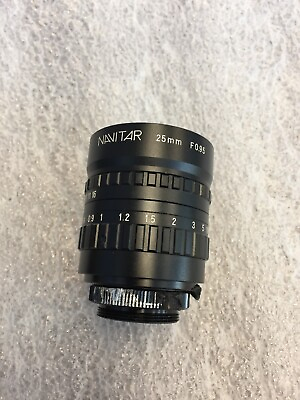 #ad NAVITAR 25MM F0.95 LENS Good Condition Pulled from Working System FREE SHIPPING $199.99