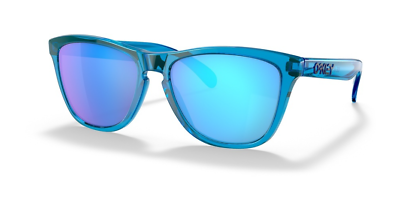 #ad Oakley FROGSKINS 9013 ACID BLUE SAPPHIRE IRIDIUM NEW ORIGINAL SUNGLASSES $151.63