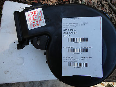 #ad JAGUAR LEFT and RIGHT A C BLOWER MOTOR FOR XJ8 XJR VDP XK8 INCLUDING RESISTOR $70.00