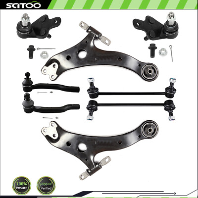 #ad For 2012 2017 Toyota Camry 8Pcs Front Lower Control Arm w Ball Joints Suspension $82.88
