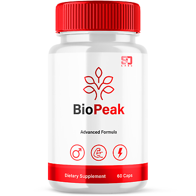 #ad Biopeak for Male Bio Peak Advanced Formula Men Support Pills 60 Capsules $29.95
