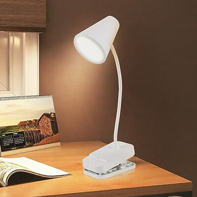 #ad Clip on Light for Bed Small Desk Lamp with Clamp Headboard Reading $16.00