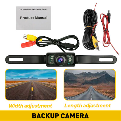 #ad Parking Camera Wide 170° Waterproof Night Vision Car Rear View Reverse Backup US $13.99