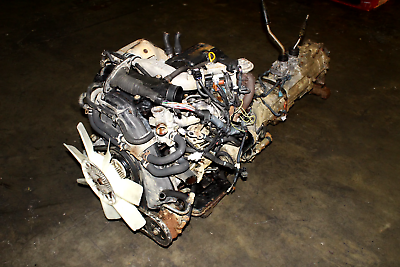 #ad JDM Toyota Hilux Surf 4runner 2LT Turbo Diesel Engine 4X4 Manual Trans 2.4L 4CYL $4000.00