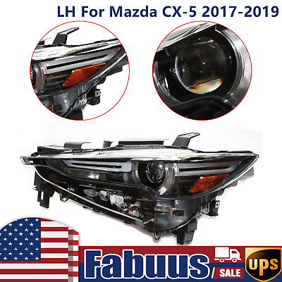 #ad Full LED Tube w AFS Left Driver Projector Headlight For Mazda CX 5 2017 2019 NEW $169.57
