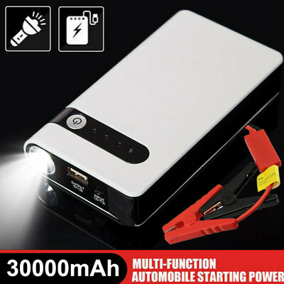 #ad #ad 30000mAh Portable Car Jump Starter Booster Jumper Box Power Bank Battery Charger $26.99