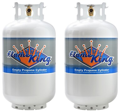 #ad Twin Pack 30 Lb. Vertical Propane Cylinder Refillable Steel tank with OPD Valve $164.95