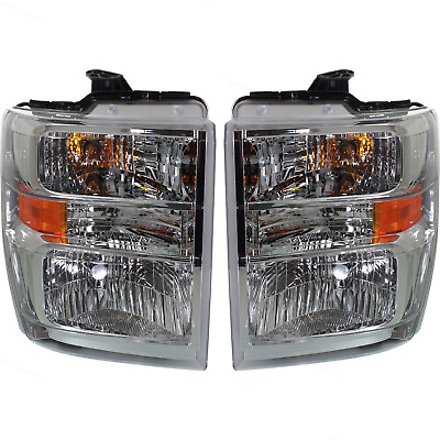#ad Halogen Headlight For 2008 2014 Ford E 350 Super Duty E 150 E 250 With Bulbs $139.40