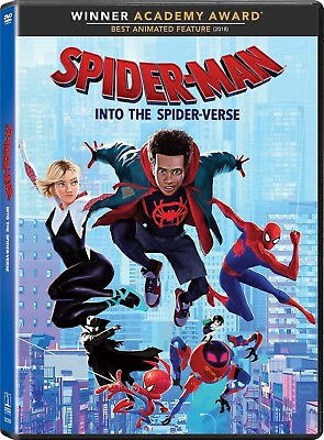 #ad Spider Man: Into the Spider Verse DVD 2018 Widescreen Free Shipping $8.99
