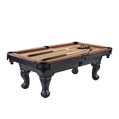 #ad Barrington Billiards 7.5#x27; Belmont Drop Pocket Table w Pool Ball amp; Cue Stick Set $999.99
