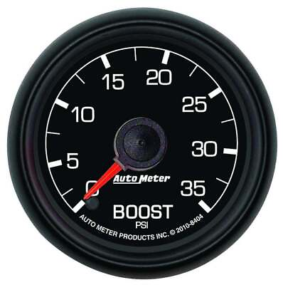 #ad Autometer 8404 Ford Factory Match Boost Gauge 2 1 16quot; 35 PSI Mechanical $110.14