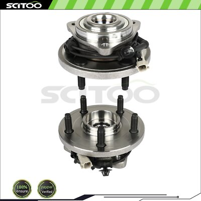 #ad 2 Front Wheel Bearing Driver or Passenger Side For Jeep Grand Cherokee 2WD 4WD $96.99