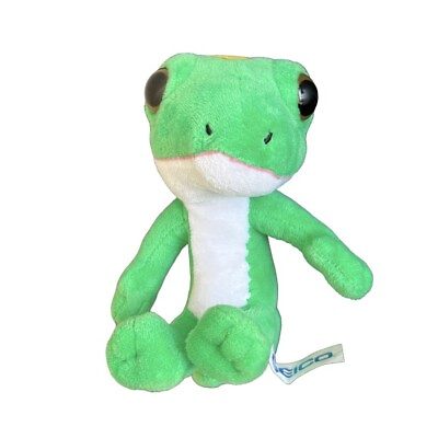 #ad GEICO Gecko Promo Plush 6 Inch Stuffed Animal $9.99