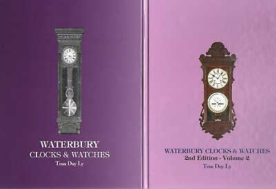 #ad 2 Volume Waterbury Clocks 2nd Edition by Tran Duy Ly w 2013 Price Updates New $92.64