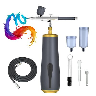 #ad #ad Cordless Airbrush Kit with Compressor5200mAh Large Battery Capacity Portable... $60.73