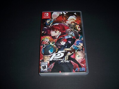 #ad Authentic Box Case ONLY Replacement Nintendo Switch for Persona 5 Royal P5 Five $7.99