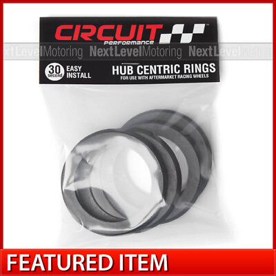 #ad Circuit Performance 108 78.1 Hub Centric Rings Set of 4 Fits Chevy Cadillac $17.99