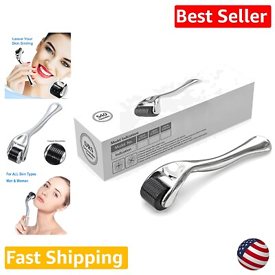#ad Premium 540 Microneedle Roller with Storage Case Gift Idea for Radiant Skin $33.99