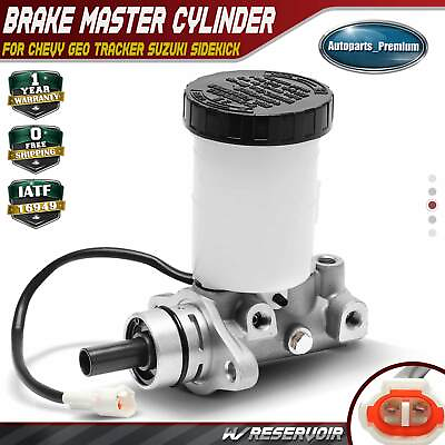 #ad Brake Master Cylinder w Reservoir for Chevrolet Geo Tracker Suzuki Sidekick X 90 $43.99