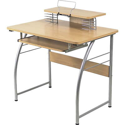 #ad Lorell Upper Shelf Laminate Computer Desk 1 Each $63.18