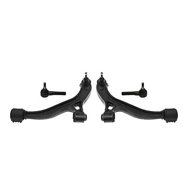 #ad 4 New Pc Suspension Kit for Chrysler Dodge Control Arm Ball Joint Outer Tie Rods $99.23