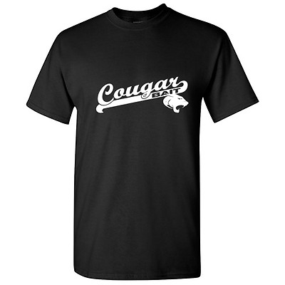 #ad Cougar Bait Sarcastic Adult Humor Cool Gift Idea Men#x27;s Funny Novelty T shirts $12.74