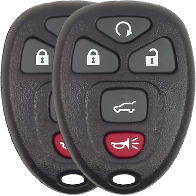 #ad 2x New Remote Key Fob Replacement For Buick GMC Chevy Cadillac Saturn OUC60221 $19.75
