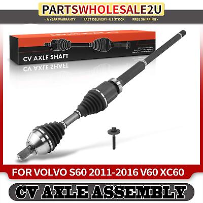 #ad Front Right Passenger RH CV Axle Assembly for Volvo S60 S80 V60 XC60 1700 511994 $96.99