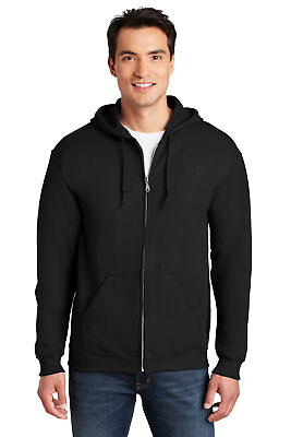 #ad Gildan 18600 Mens Heavy Blend 8oz 50 50 Full Zip Hooded POCKET Sweatshirt Hoodie $34.27