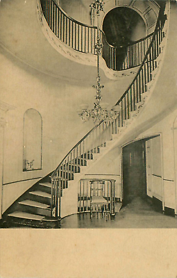 #ad Staircase Wickham Valentine House Robert Mills Architect Museum VA Postcard $6.99
