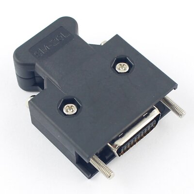 #ad 1Pcs SCSI 20 Pin 20P MDR Male CN Wire Mount Plug Drive Connector For Cable C $5.59