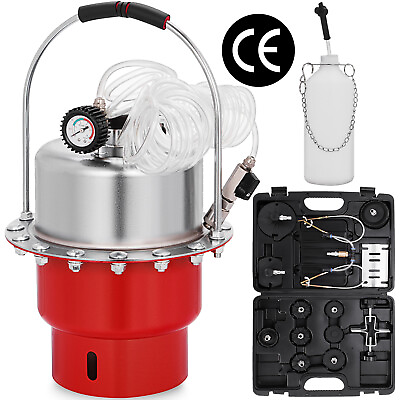 #ad Pro Portable Pneumatic Air Pressure Kit Brake amp; Clutch Bleeder Valve System Kit $72.99