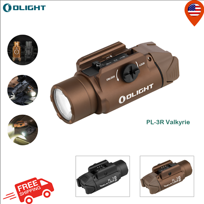 #ad Olight PL 3R Valkyrie Rechargeable Rail Mounted Tactical Flashlight Weaponlight $99.99