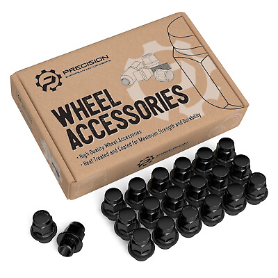 #ad 20pc OEM Black Mag Lug Nuts w Washer 12x1.5 for Stock Toyota Lexus Wheels $20.33