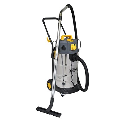 #ad Sealey Vacuum Cleaner Industrial Dust Free Wet Dry 38L 1100W 110V Stainless S... GBP 323.94