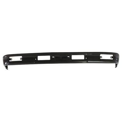 #ad For Toyota Pickup 84 88 Front Bumper Face Bar Black Steel 1 piece type $82.32