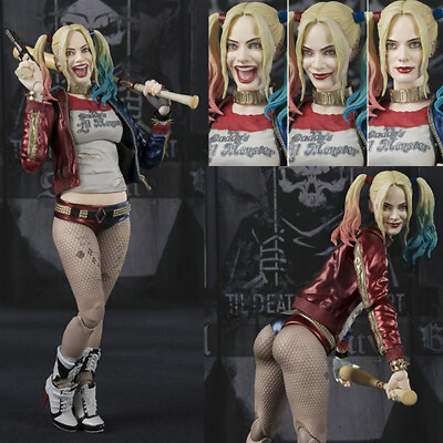 #ad SHF Suicide Squad Harley Quinn PVC Action Figure NEW IN BOX $29.99