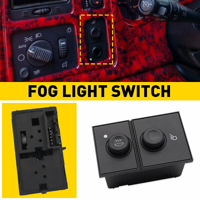 #ad New Fog Fits Switch Light For Yukon Tahoe Chevy Chevy Silverado GMC Sierra 1500 $13.99