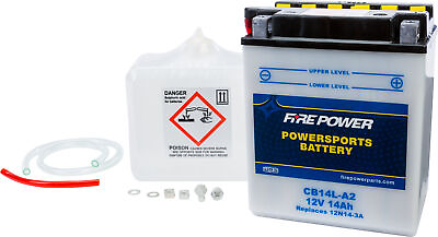 #ad Fire Power HD 12V Battery w Acid Pack CB14L A2 Suzuki LeMans 750 72 77 $58.60