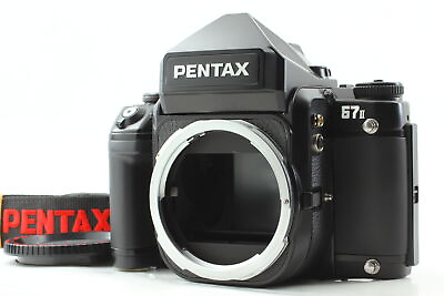 #ad MINT w Strap Pentax 67II II AE Finder Medium Format Film Camera Body JAPAN $1999.99